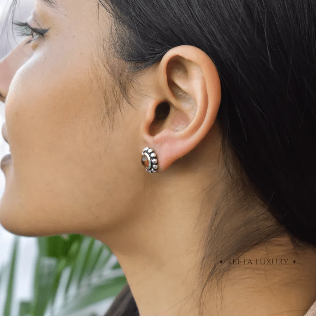 Flower Child - Citrine Studs