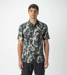 Foliage SS Shirt Moss Multi