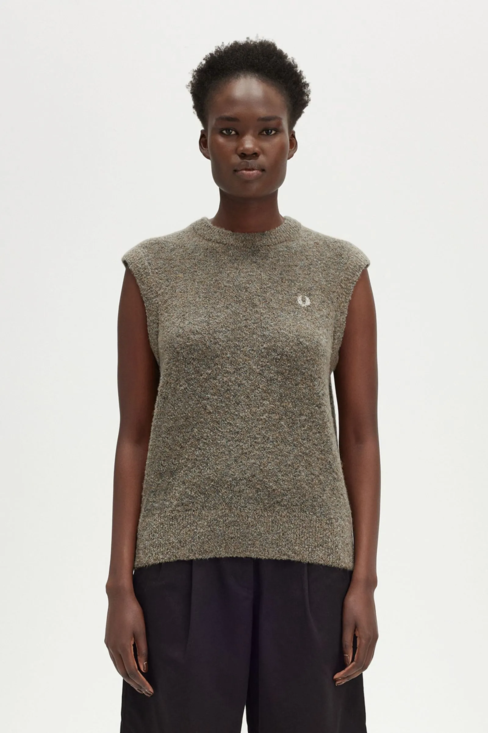 Fred Perry Womens Knitted Vest