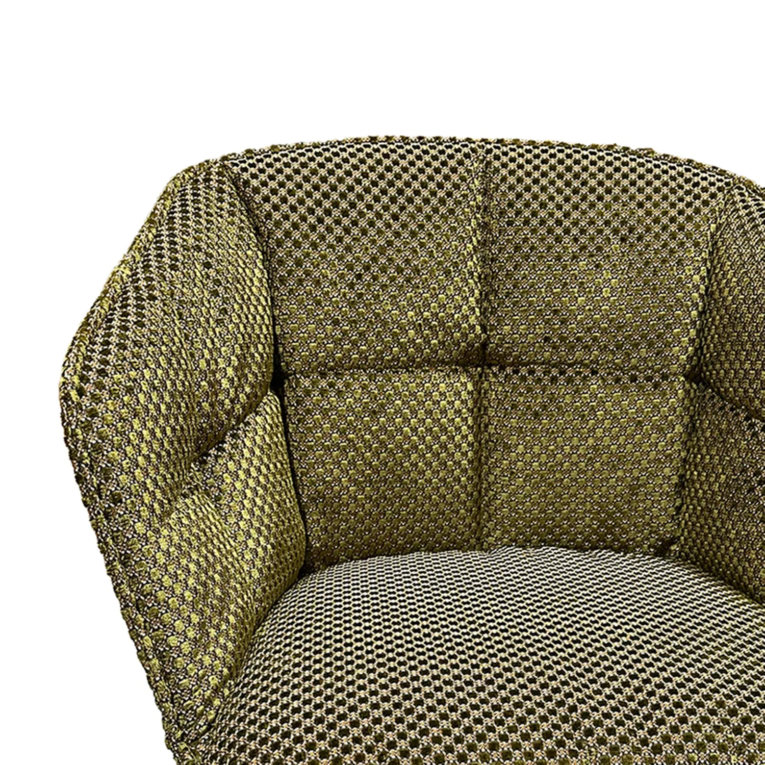 freifrau | marla armchair high | wire frame | nobilis raphael 73 vert khaki