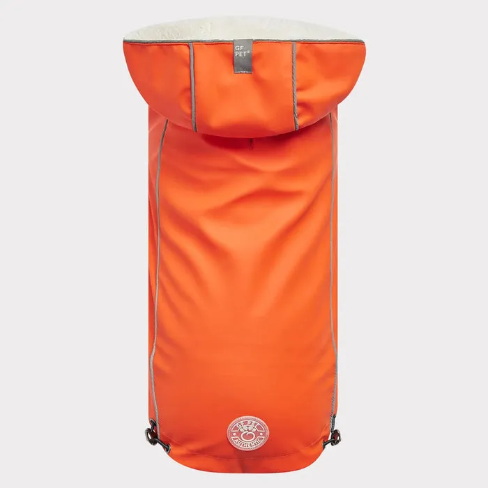 GF Pet Insulated Raincoat - Orange for Dogs