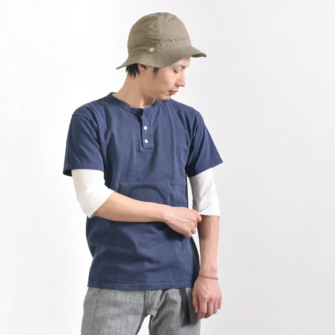 GOOD ON / Short sleeve henley neck T-shirt