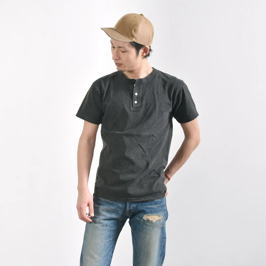 GOOD ON / Short sleeve henley neck T-shirt