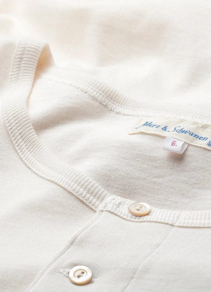 GOOD ORIGINALS | Loopwheeled Henley 8,6oz | Nature