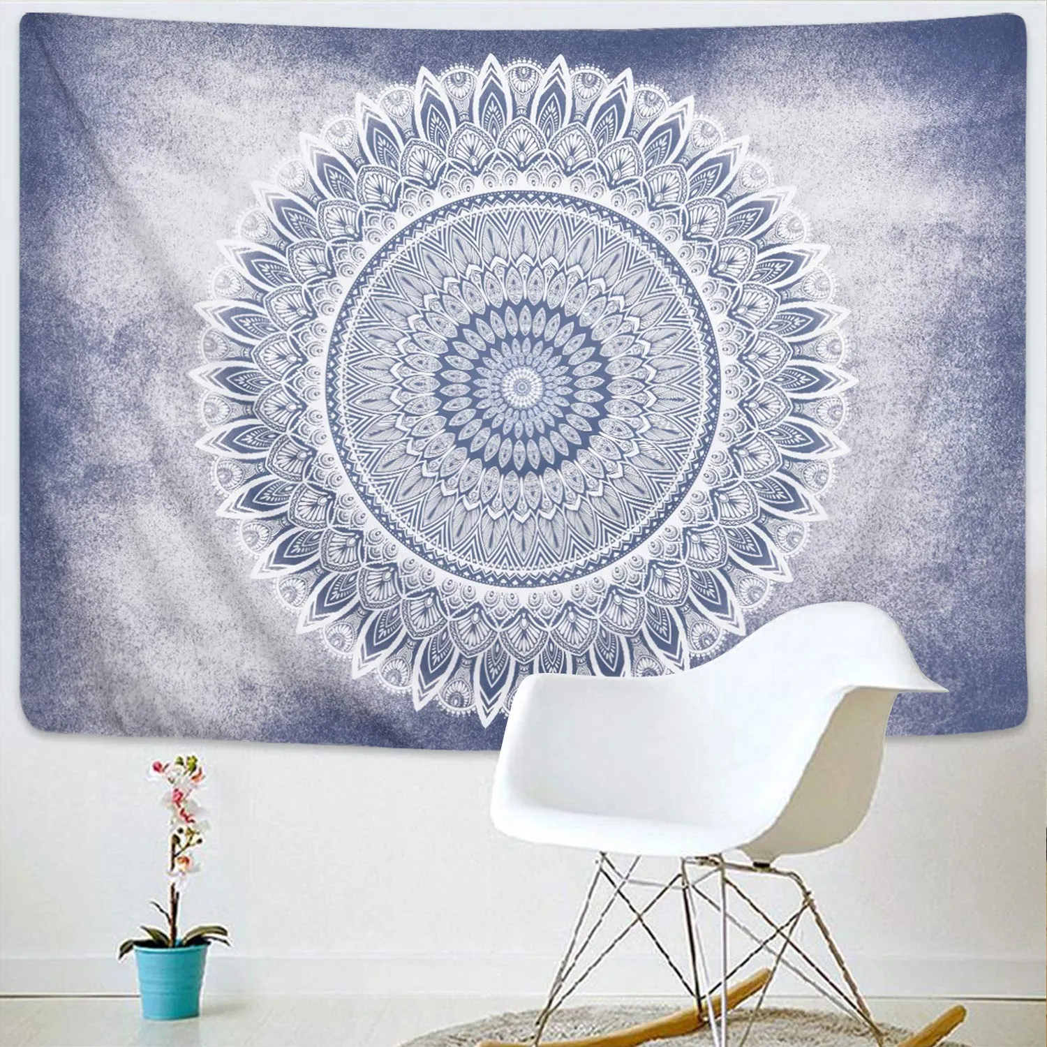 Grey Bohemian Tapestry