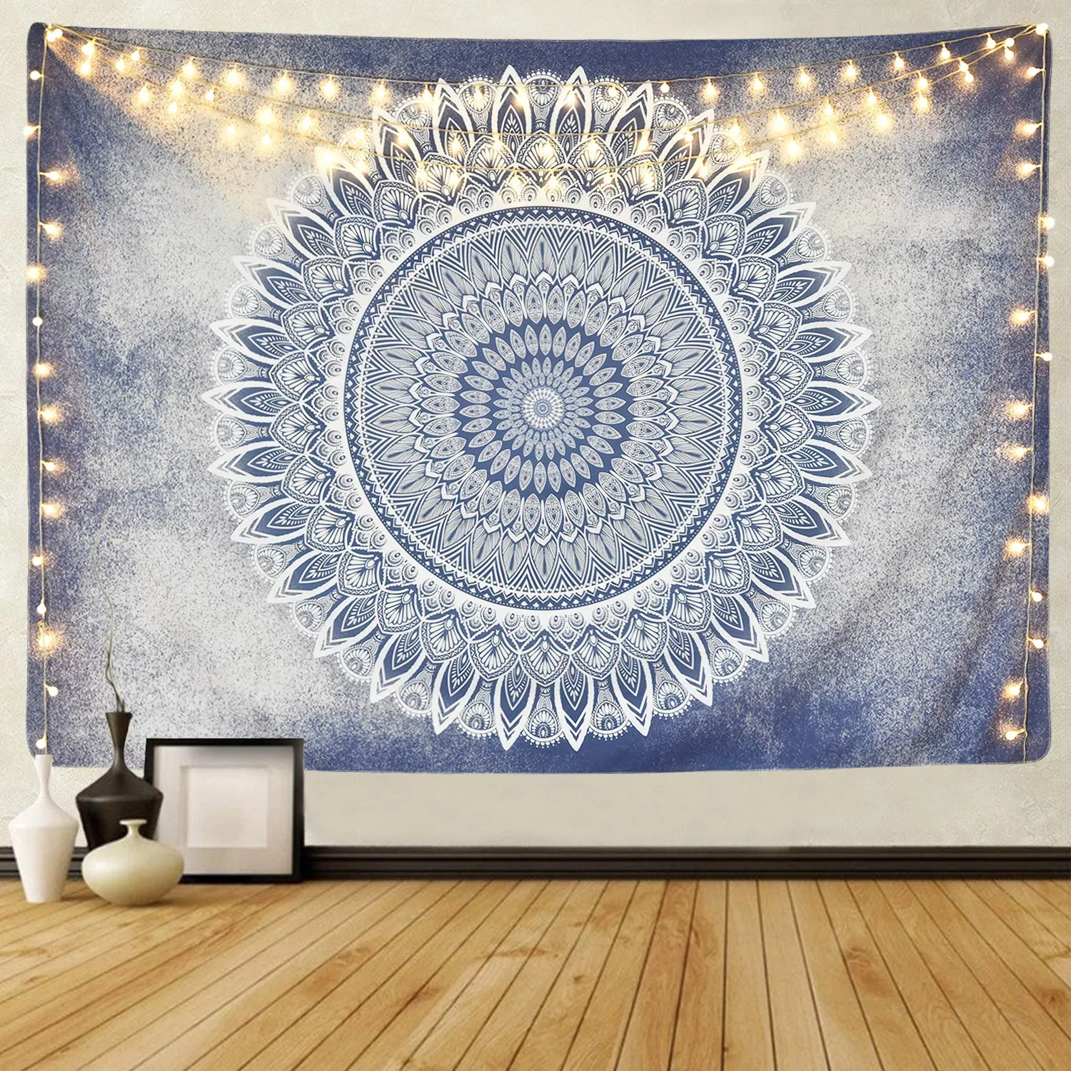 Grey Bohemian Tapestry