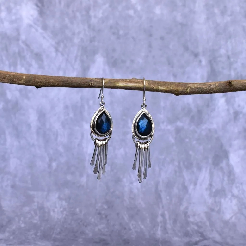 Gypsy Tears - Labradorite Earrings