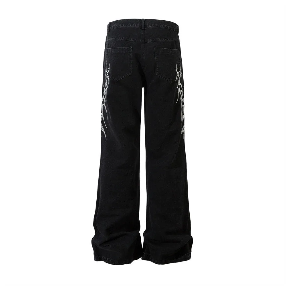 Halloy™ Urban Thorn Flared Jeans