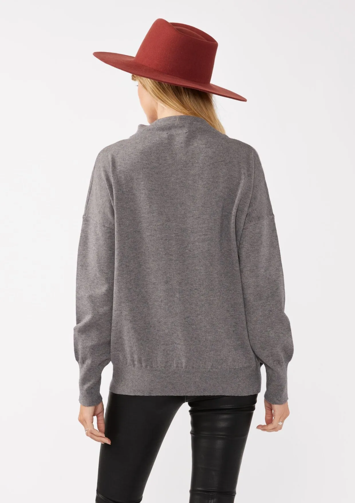 Heritage Mock Neck Sweater