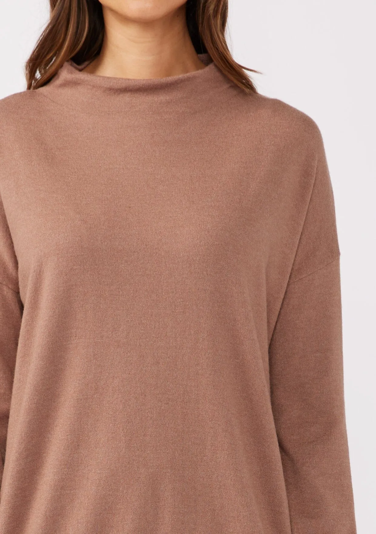 Heritage Mock Neck Sweater