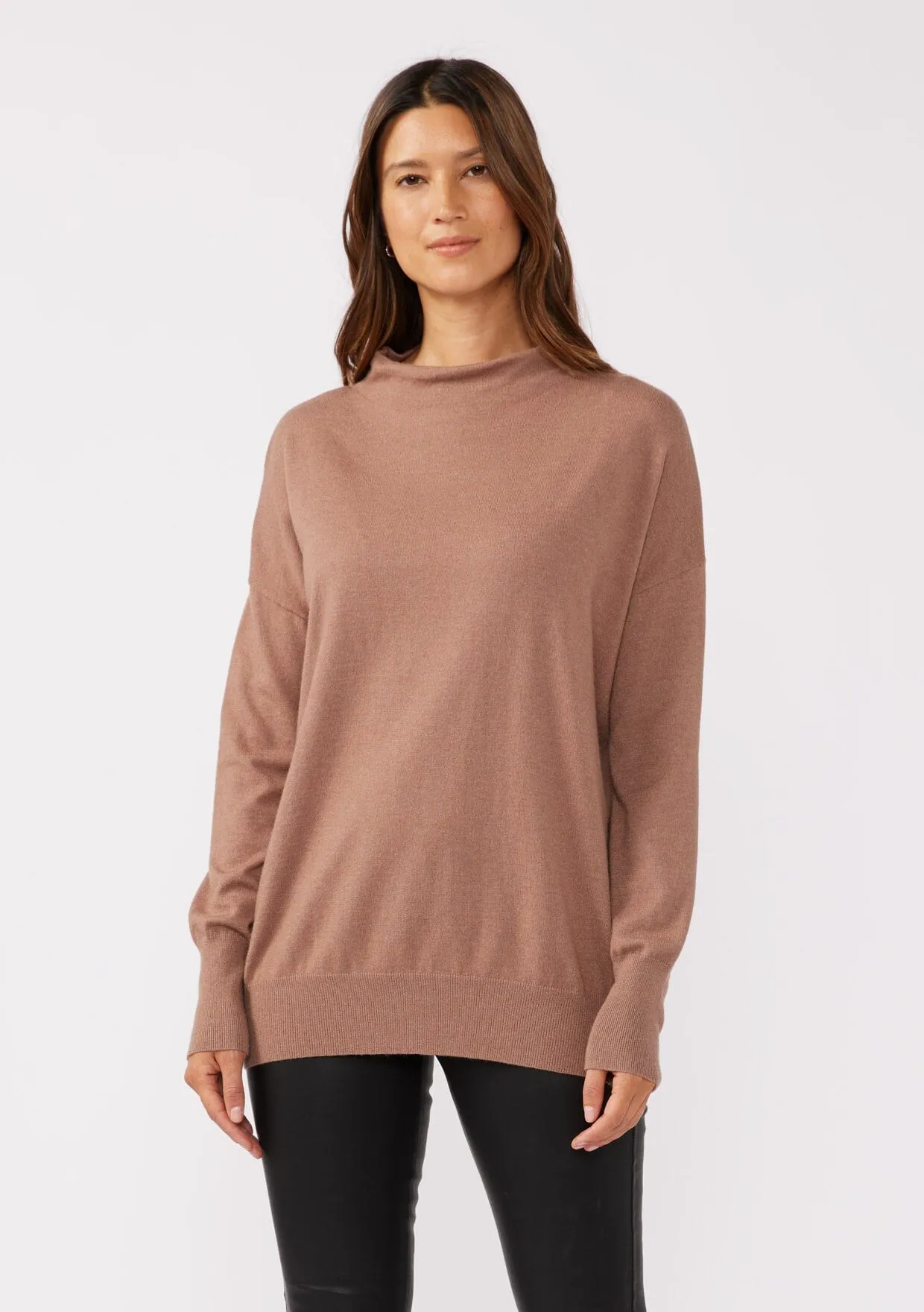 Heritage Mock Neck Sweater