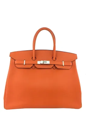 Hermes Epsom Leather Birkin 35 Bag