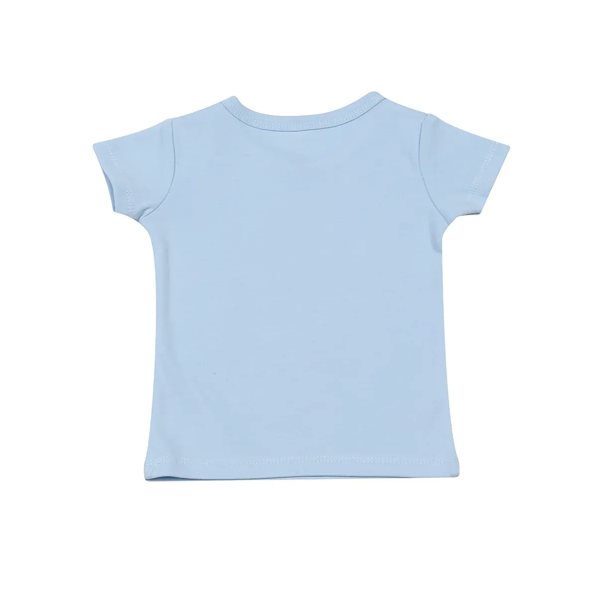 hi-hop Short Sleeve Plain T-Shirt