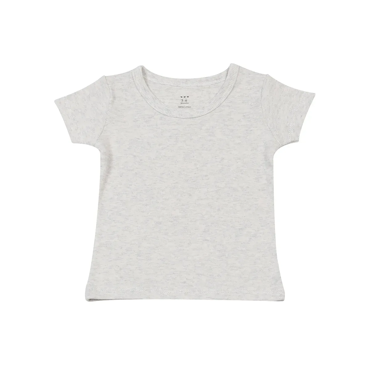 hi-hop Short Sleeve Plain T-Shirt