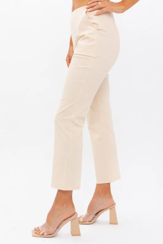 High-Waisted Crop Pants - Online Exclusive