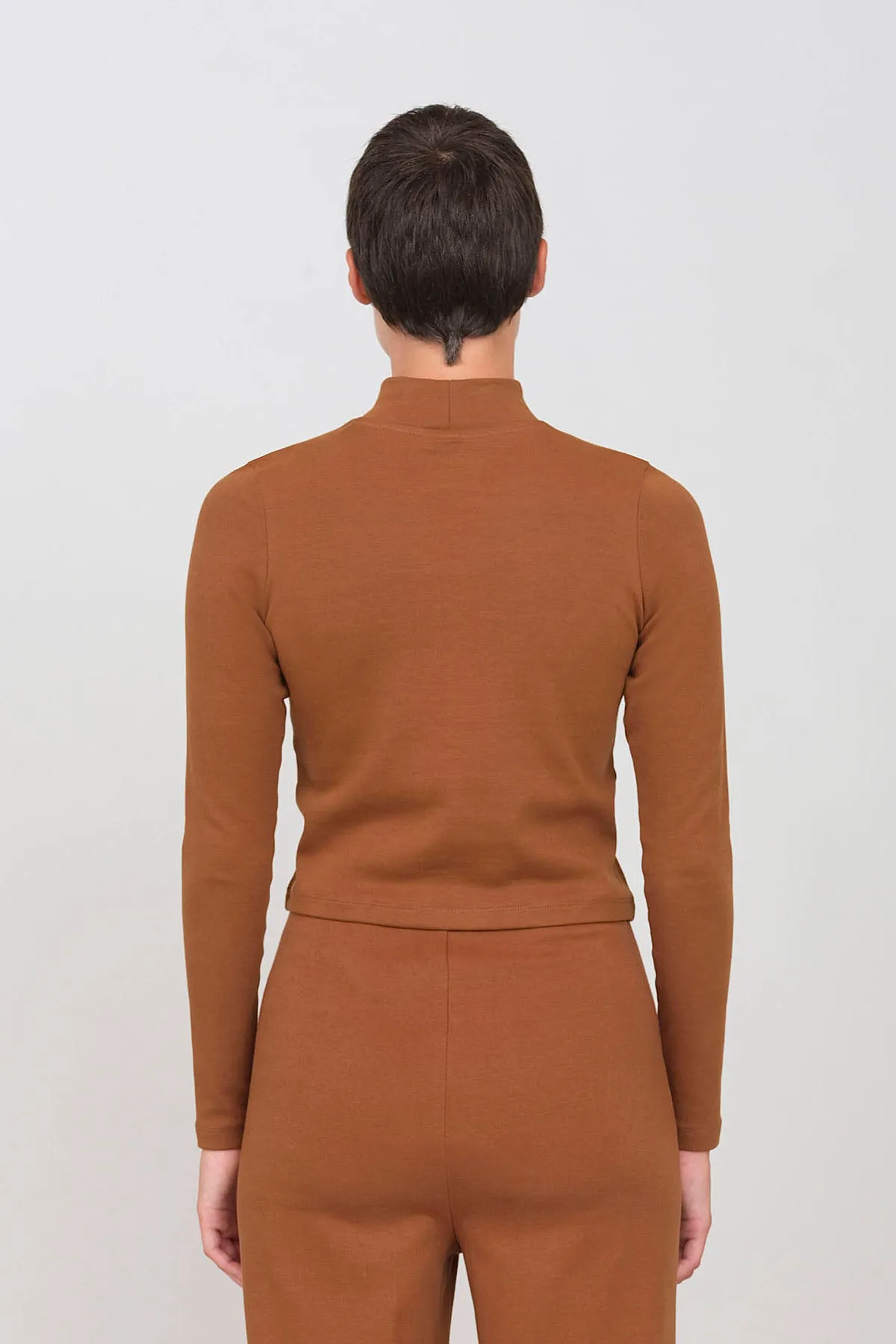 Interlock Turtleneck Peanut