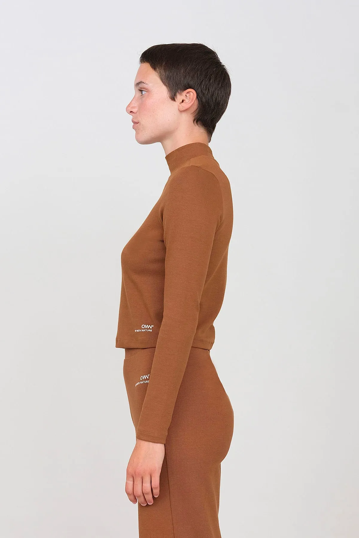 Interlock Turtleneck Peanut