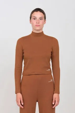 Interlock Turtleneck Peanut