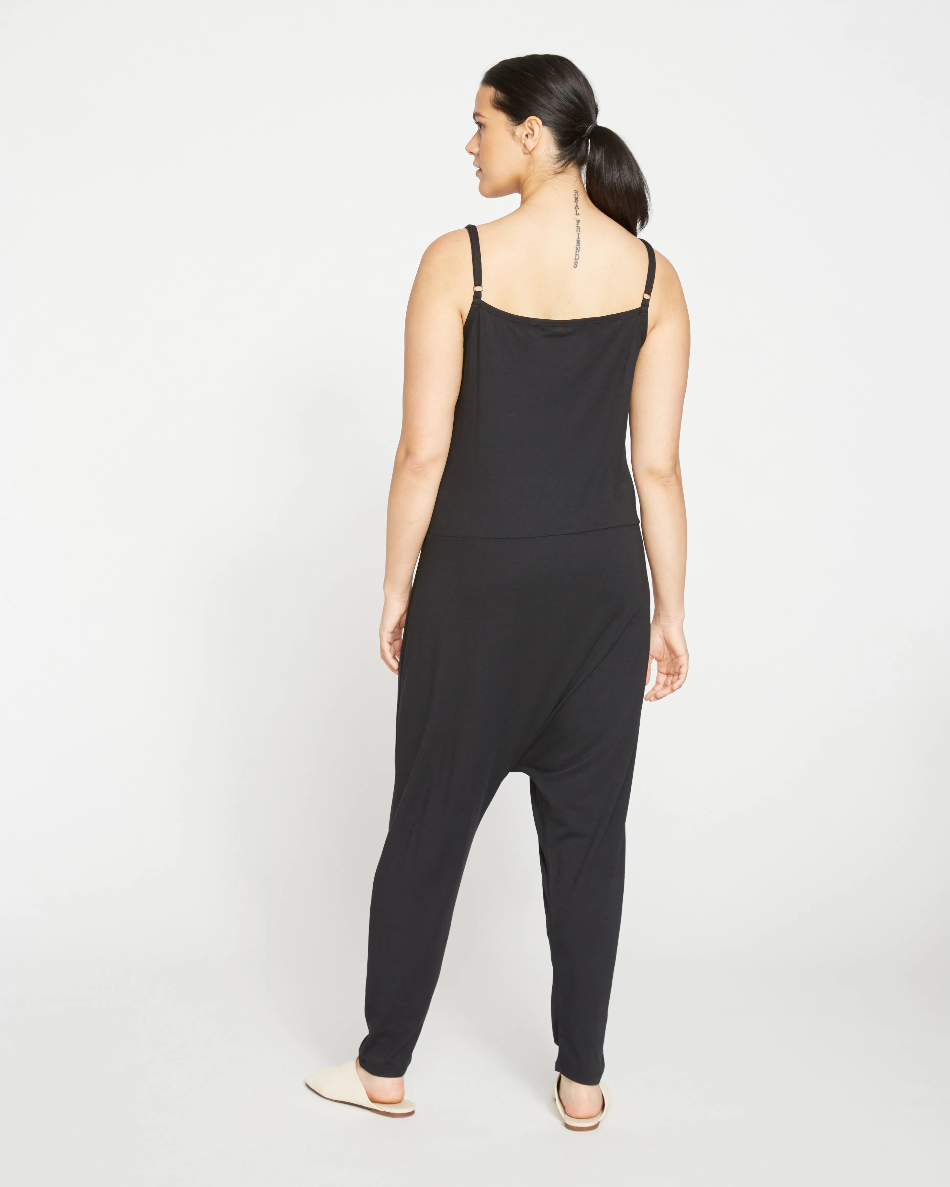 Jackson Sleeveless Jumpsuit - Black