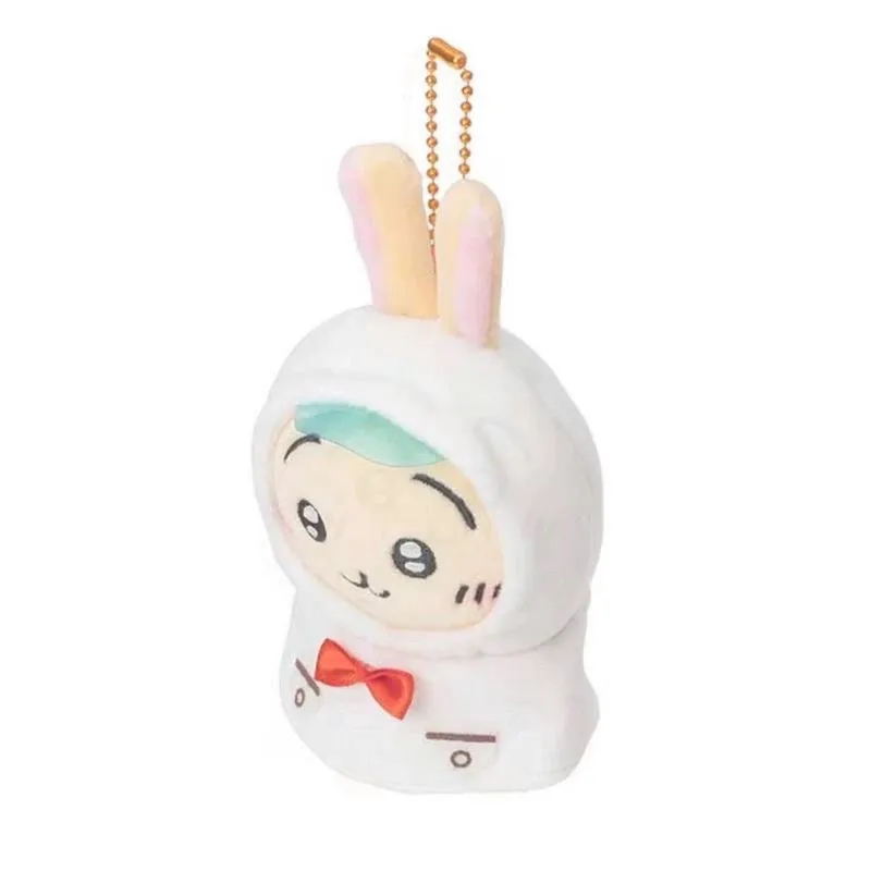 Japan ChiiKawa Rainny Day Raincoat Keychain | ChiiKawa Hachiware Usagi - Mini Plush Doll