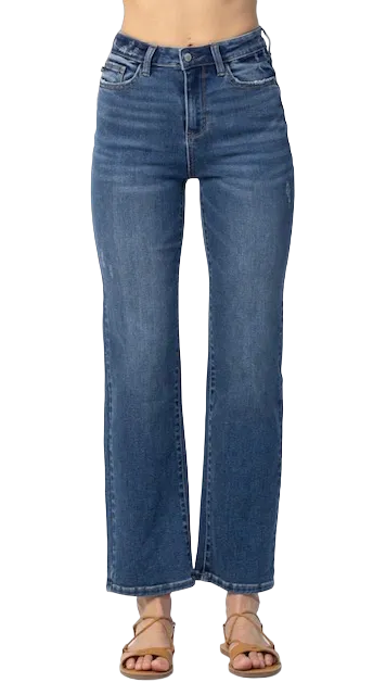 Judy Blue Women's High Waist Dad Jeans