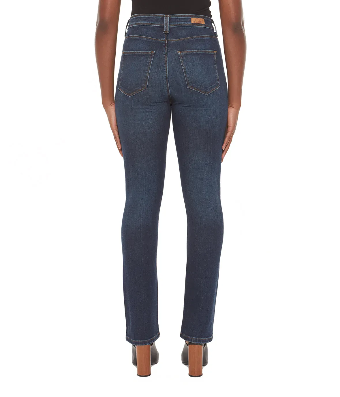 Kate High Rise Straight Jeans - Cool Starry Night