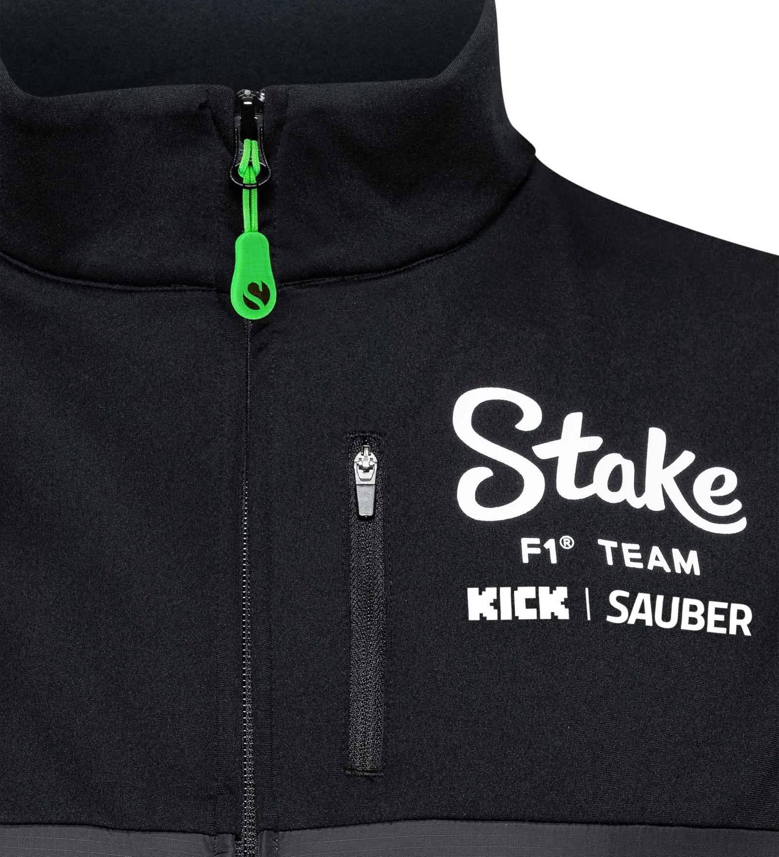 Kick Sauber jacket, CODE ZERO, team, seasonal, black, 2024