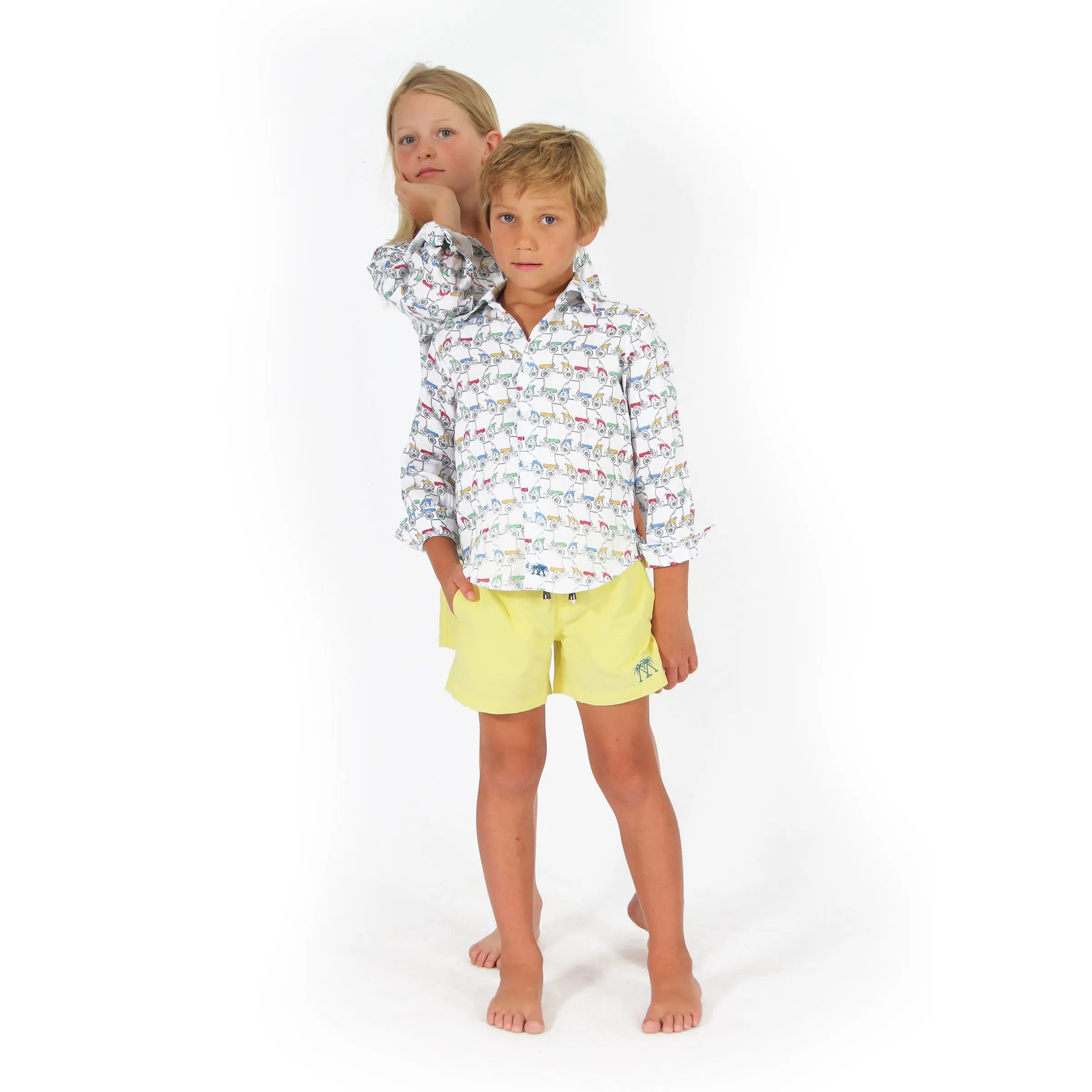 Kids' Linen Shirt MUSTIQUE MULE