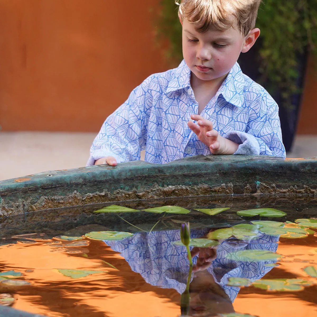 Kids' Linen Shirt SHELLTOP