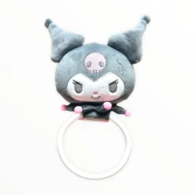 Kuromi Plush Towel Hanger