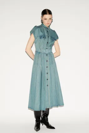 LAIKA DRESS BLUE DENIM