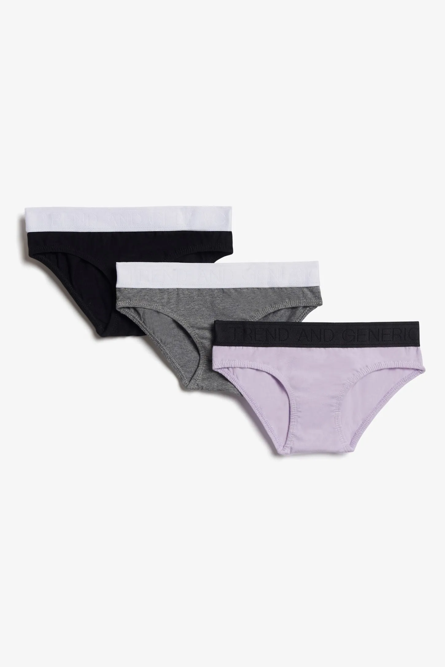 Lot de 3 culottes bikini - Ado fille