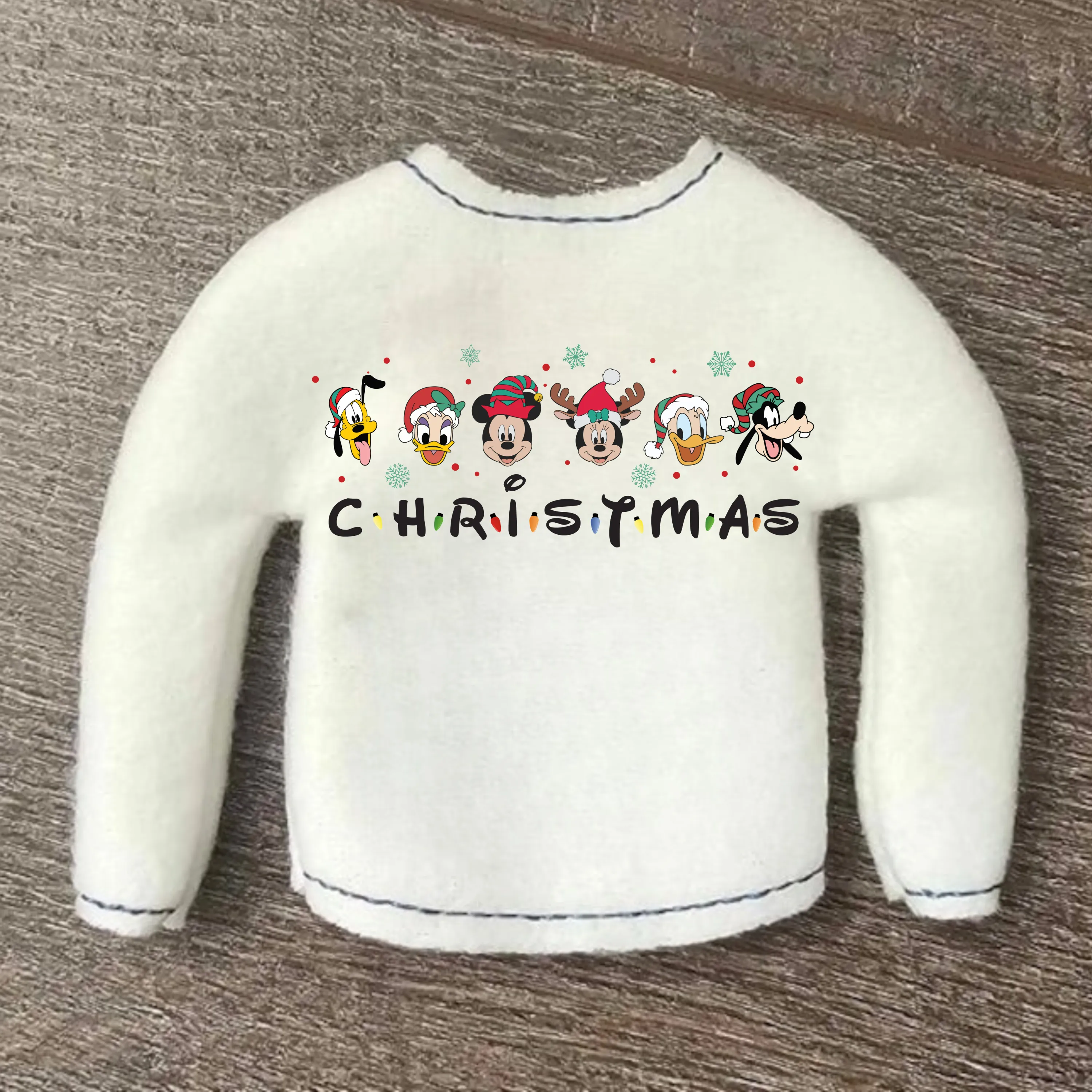 Magical Friends Sweater for 12" Doll