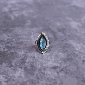 Marquise Beauty - Labradorite Ring