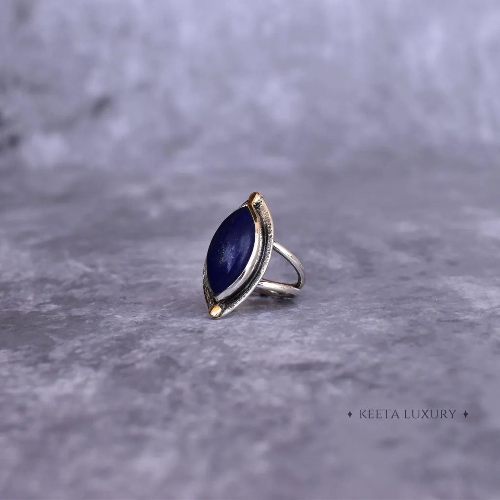 Marquise Beauty - Lapis Lazuli Ring