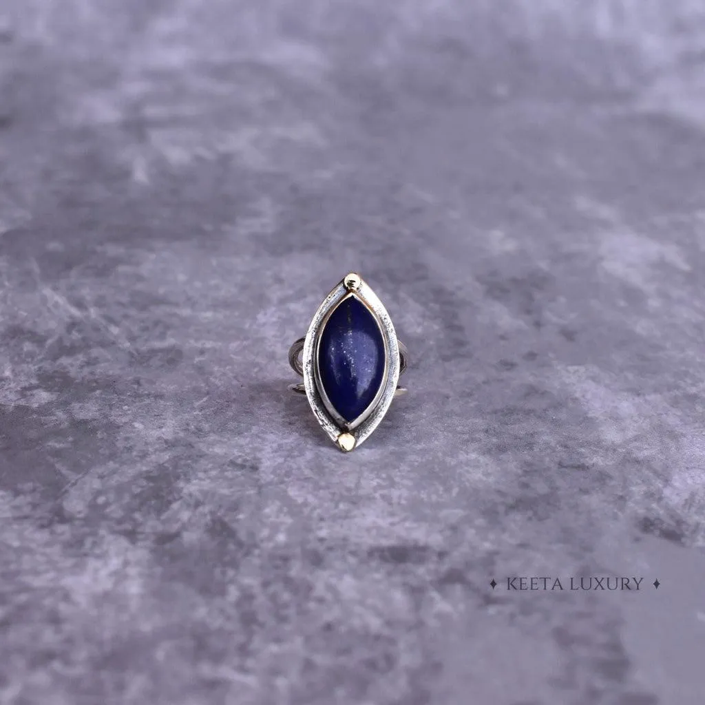 Marquise Beauty - Lapis Lazuli Ring