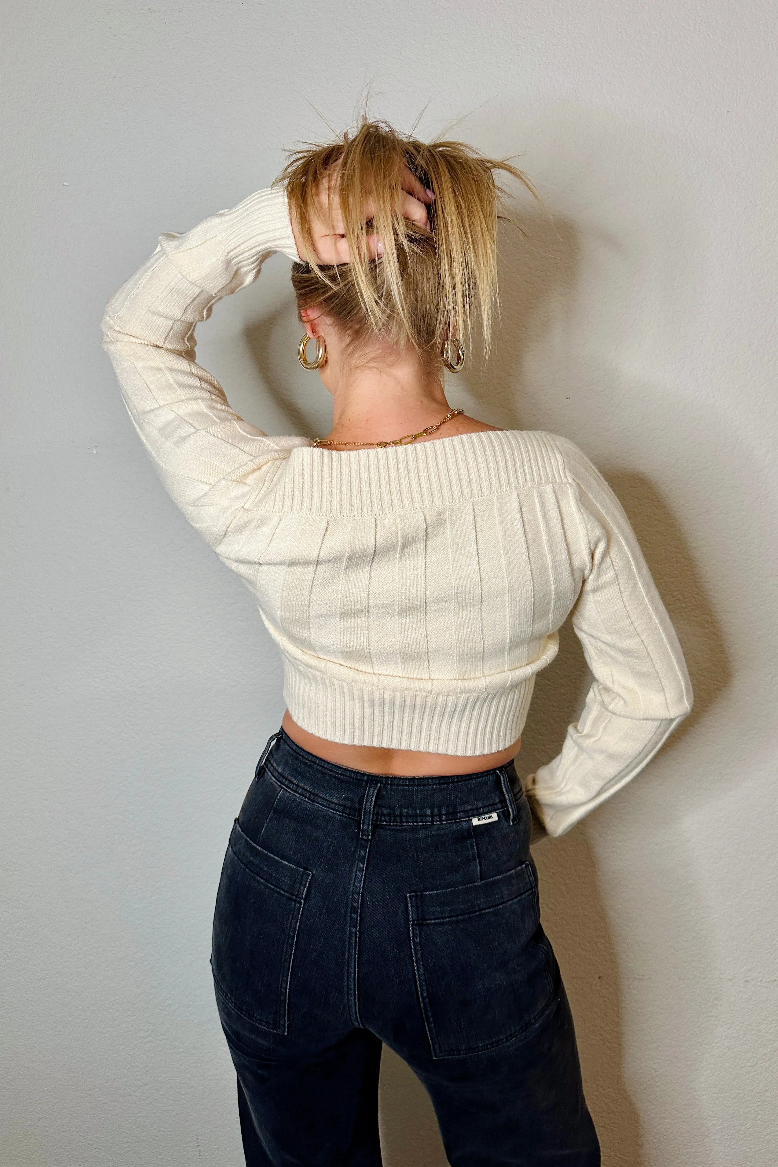 Meredith Cropped Sweater