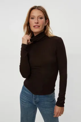 Michael Stars Tara Crop Turtleneck