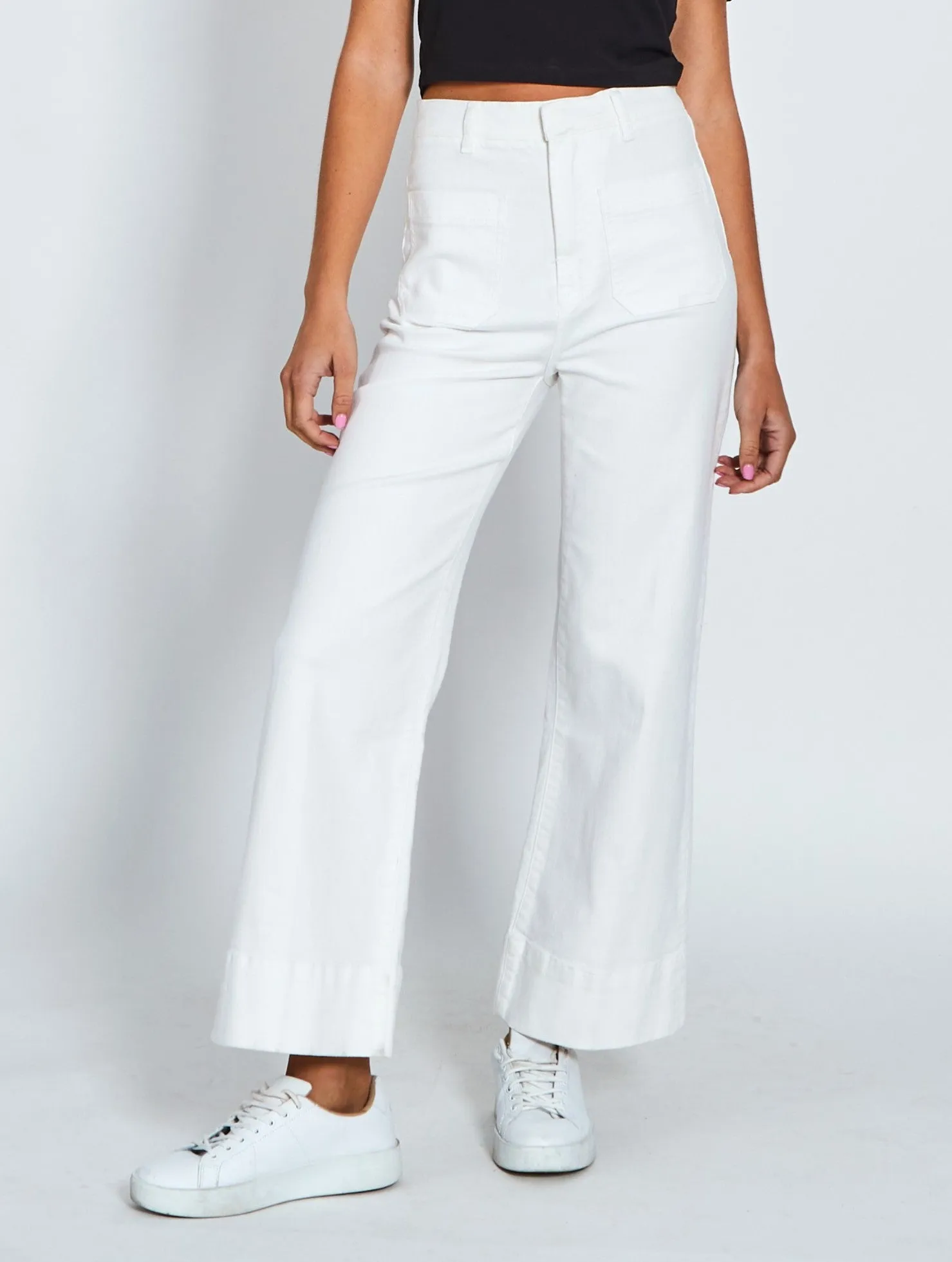 Milan Flare Jeans - White