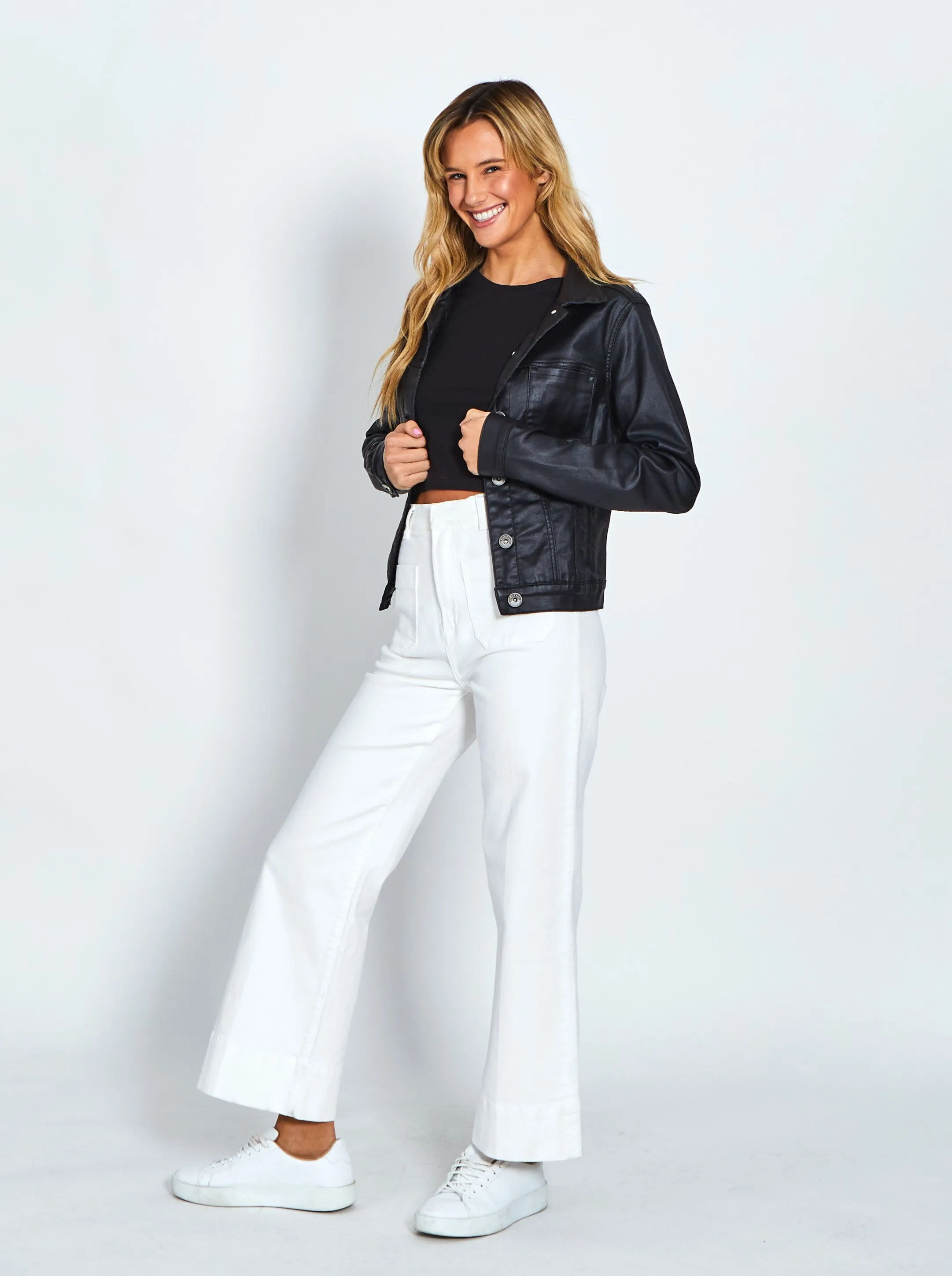 Milan Flare Jeans - White