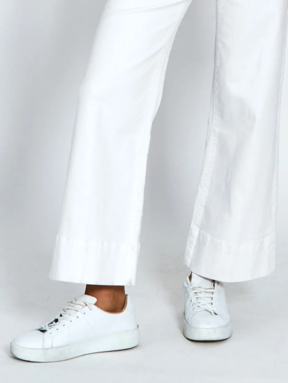 Milan Flare Jeans - White