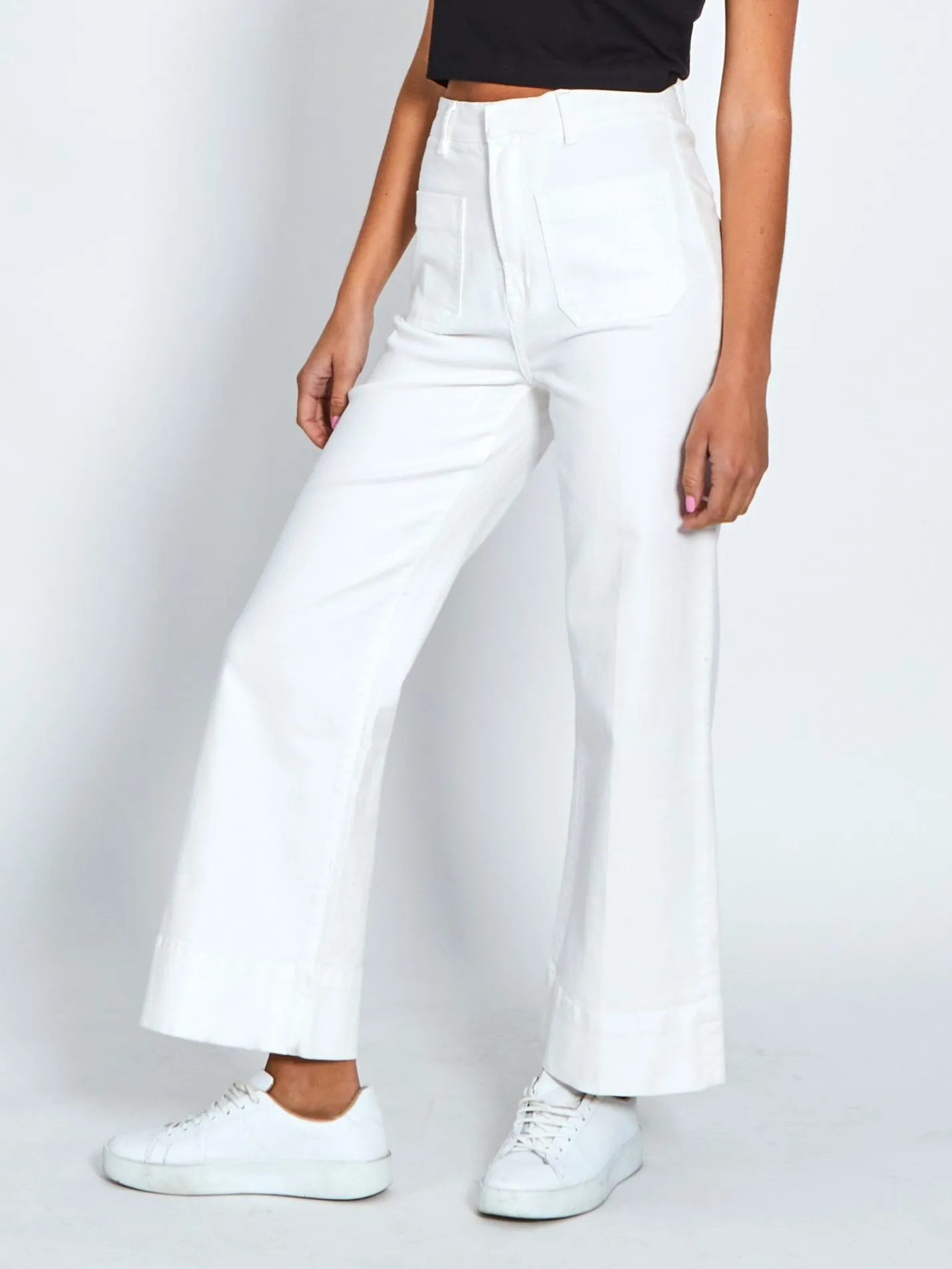 Milan Flare Jeans - White