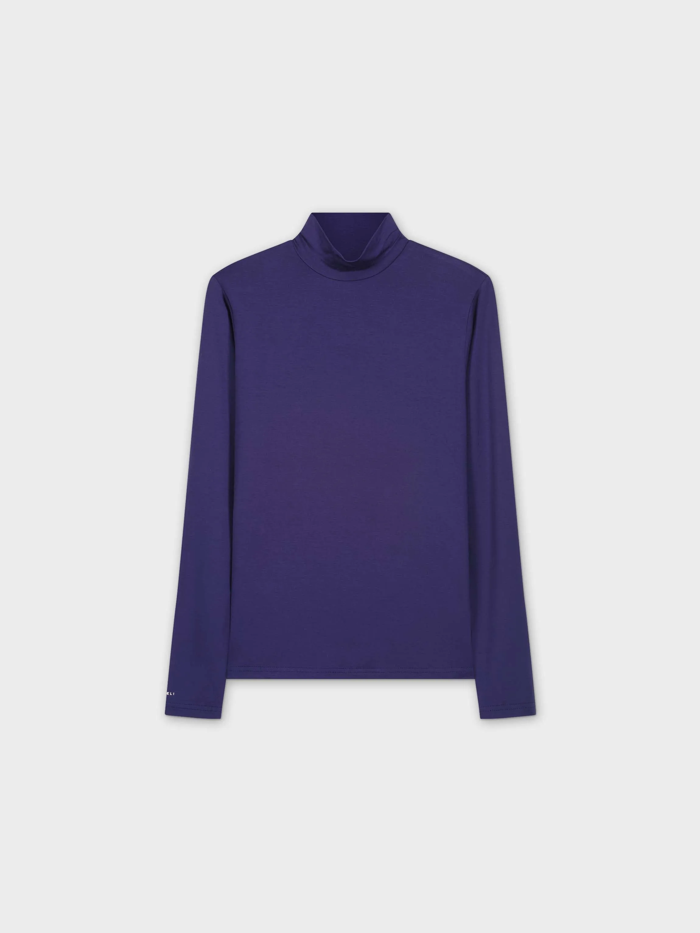 MODAL TURTLENECK LONG SLEEVE-NAVY