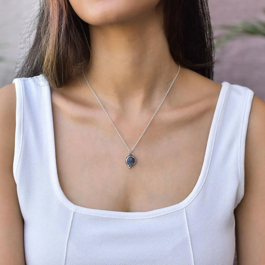 Modern Boho - Labradorite Necklace