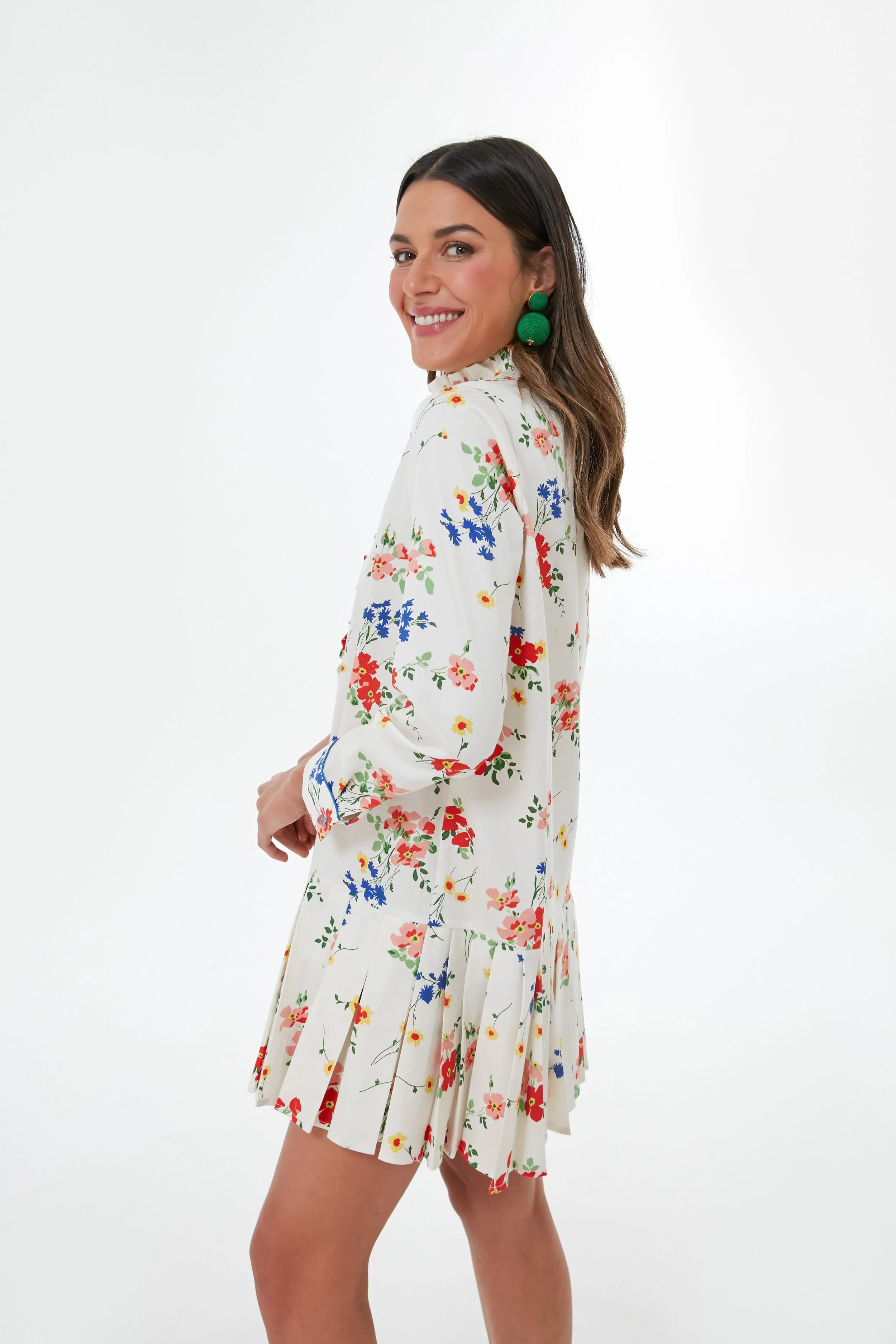 Morning Light Amaryllis Tate Dress