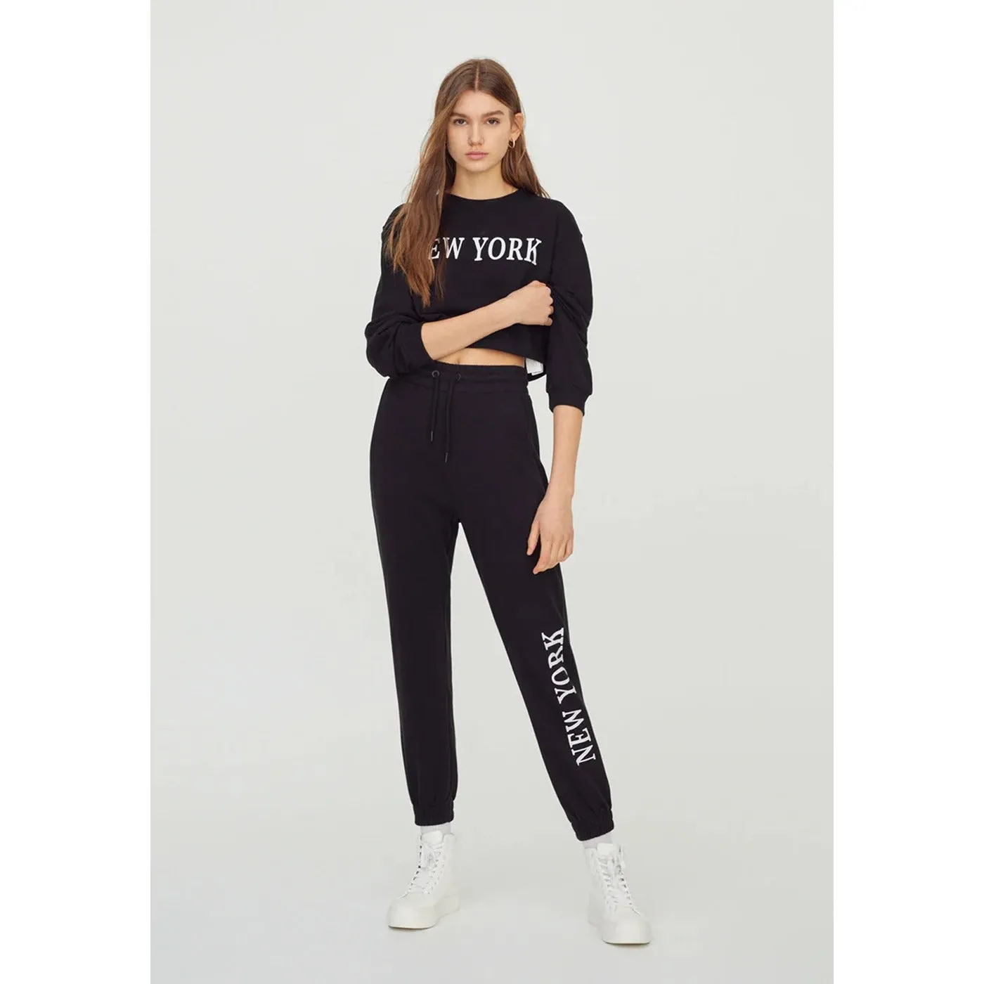 PB Black Joggers Trousers