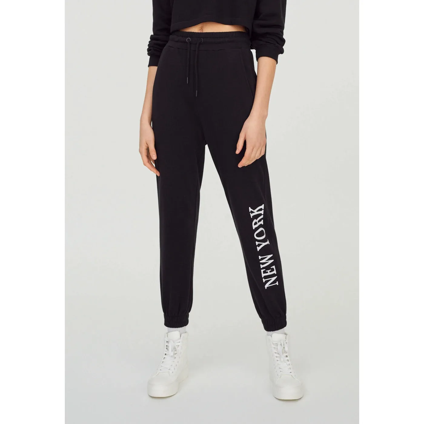 PB Black Joggers Trousers