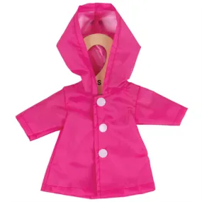 Pink Raincoat - for 34cm Doll