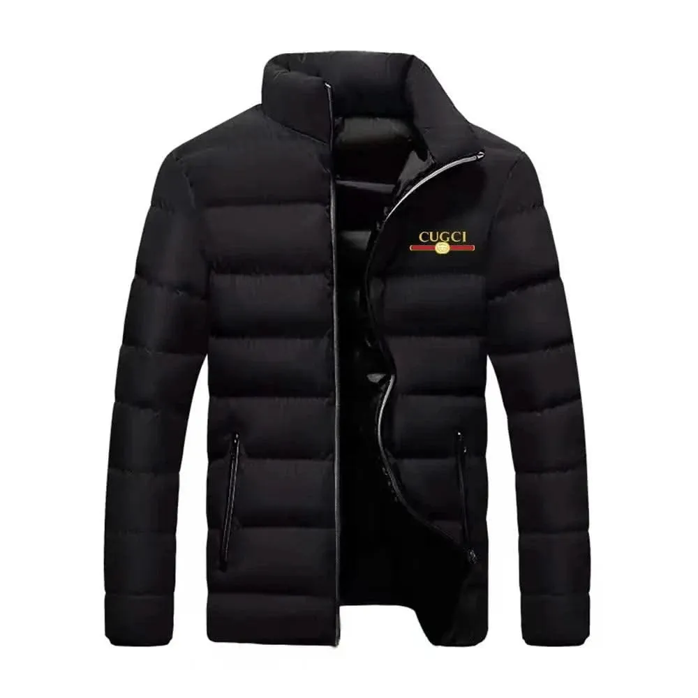 Plush Luxe Winter Motorcycle Windbreaker Jacket for Men