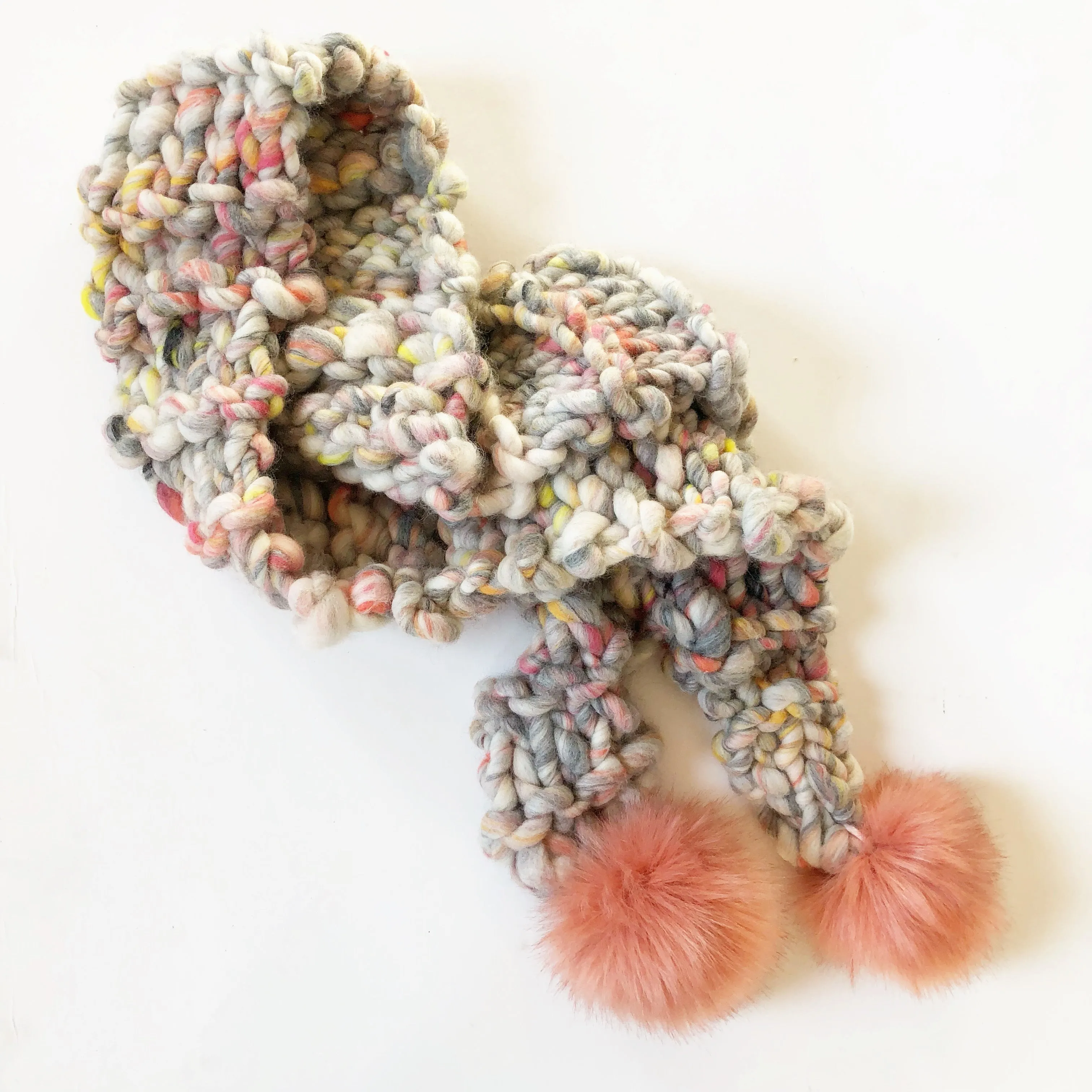 Pom Bomb Scarf